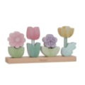 Puzzle fleurs à empiler Fairy Garden Little Dutch